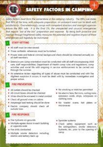 safety in camping