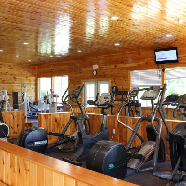 Multiple elliptical machines in a row