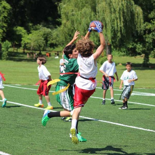 Football at Camp Pontiac