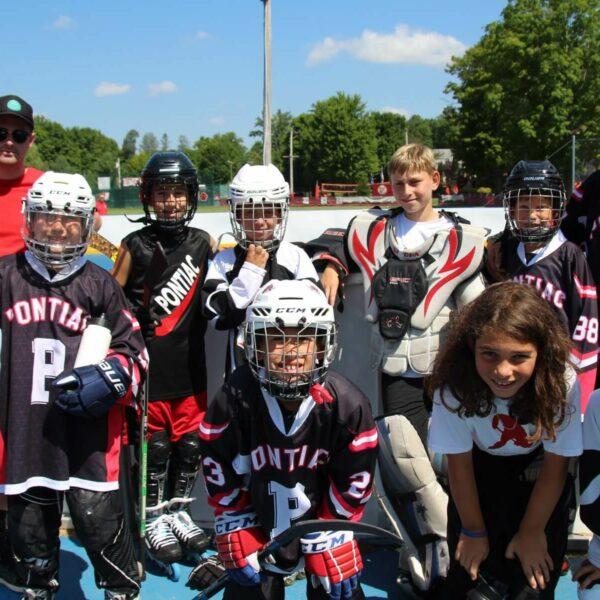 Hockey at Camp Pontiac