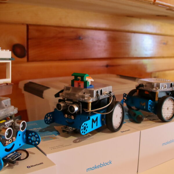 Robots built by campers