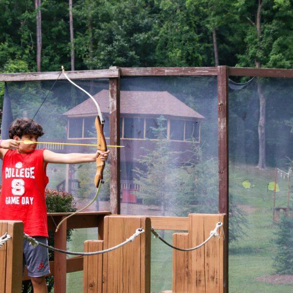 Archery Program at Camp Pontiac