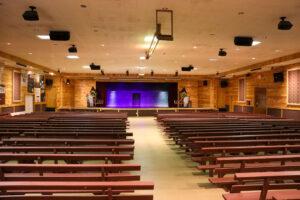 Camp Pontiac Facilities Playhouse Inside