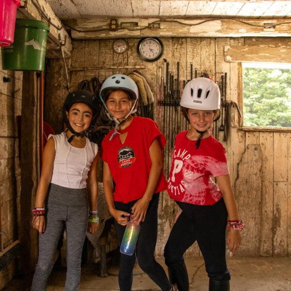 Camp Pontiac Horseback Riding Campers