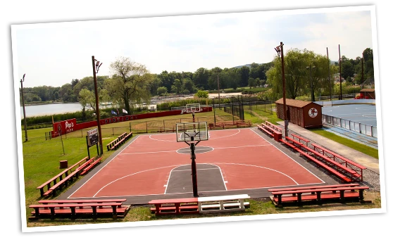 Camp Pontiac Basketball Court Facility