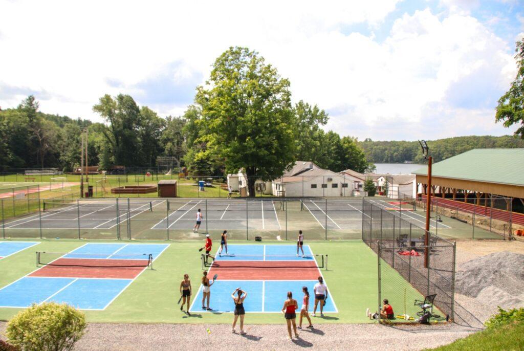 Pickleball at Camp Pontiac