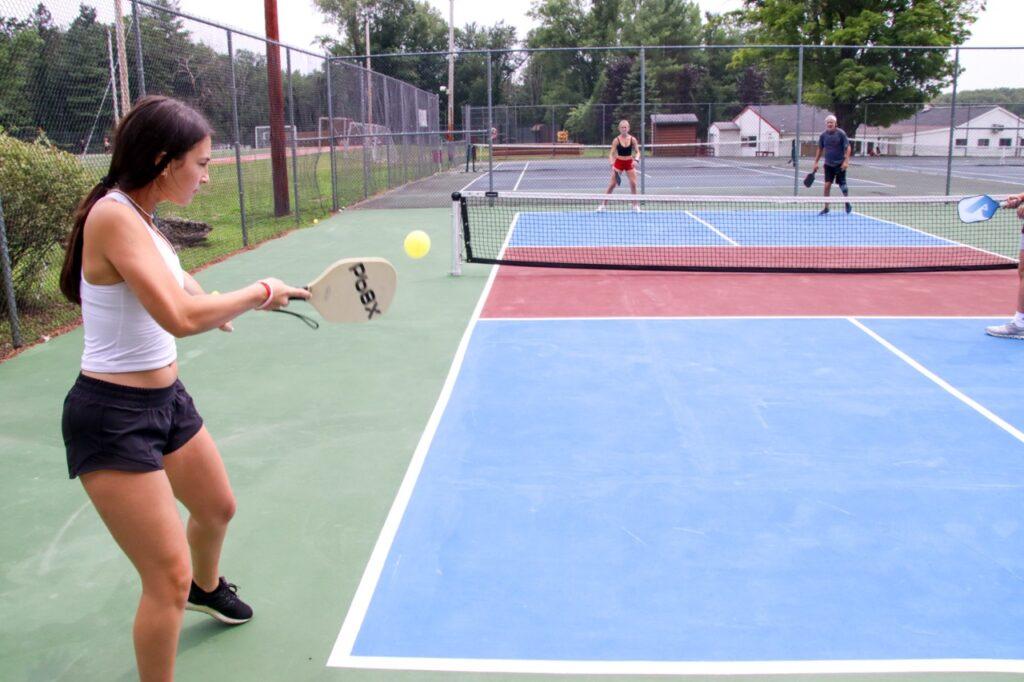 Pickleball at Camp Pontiac