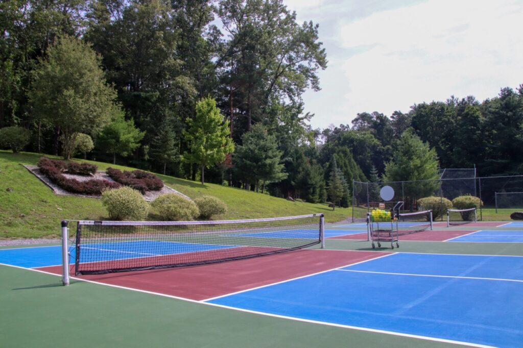 Pickleball at Camp Pontiac